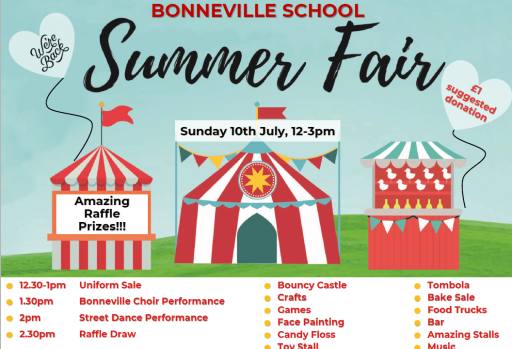 Summer Fair Bonneville Primary School